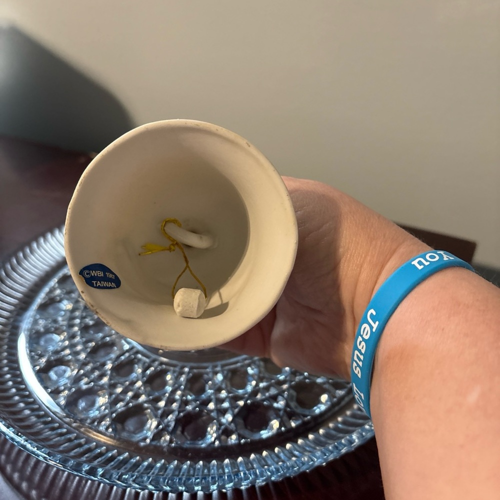 Ceramic Bell with Duck Design - Picture 3 of 3